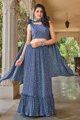 Bid Size Lehenga Choli with Dupatta